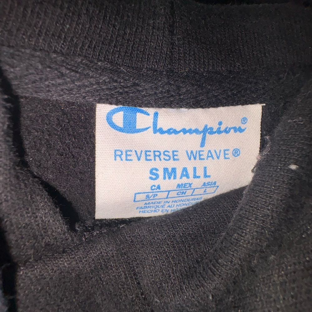 Champion Men's Black Hoodie - Picture 3 of 3